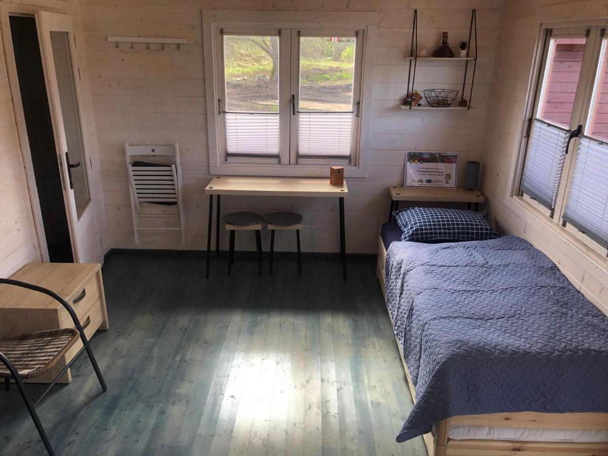 Womocamp Holzhuette 1 호텔 사울크라스티 외부 사진