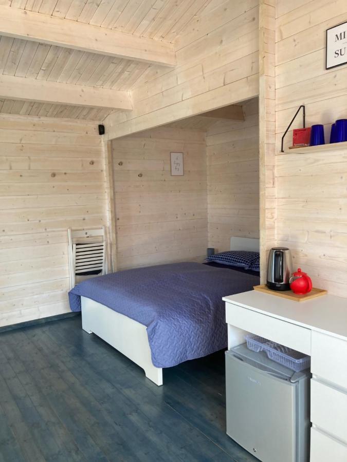 Womocamp Holzhuette 1 호텔 사울크라스티 외부 사진