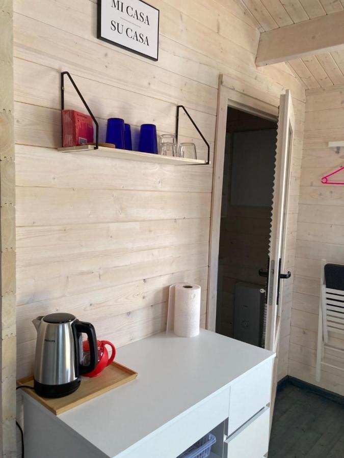Womocamp Holzhuette 1 호텔 사울크라스티 외부 사진
